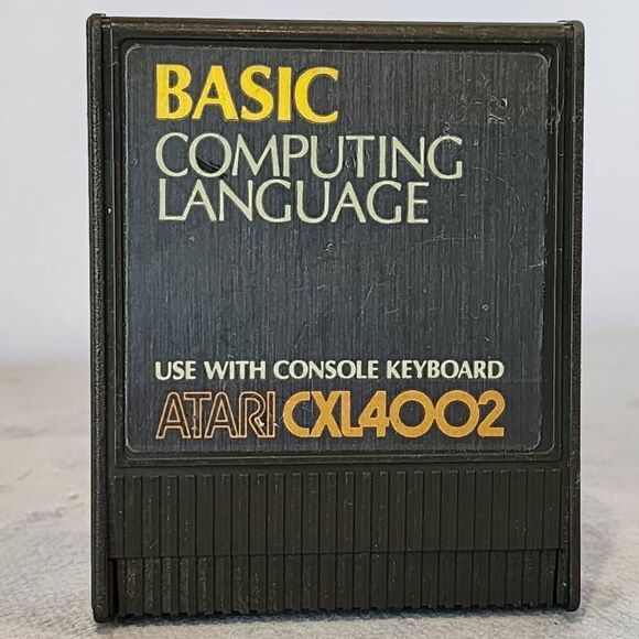 BASIC Computing Language Atari 400/800/XL/XE cartridge (untested) - Picture 2 of 5